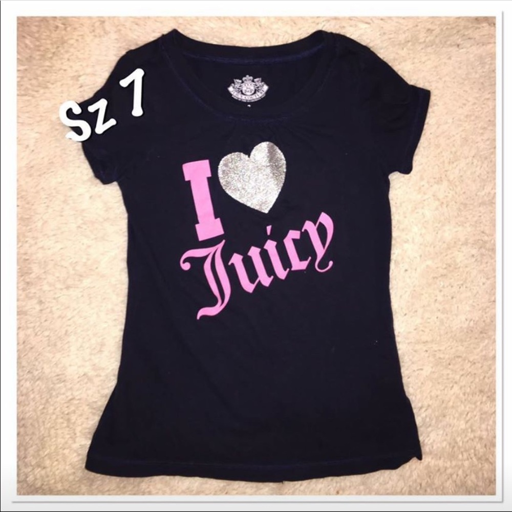 Girls Juicy Couture shirt! Sz 7